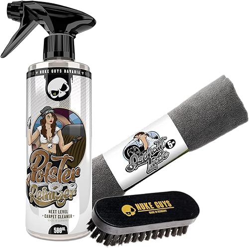 Nuke Guys See Through - Lot de 5 nettoyants 500 ml pour vitres + chiffon gaufré + pinceau - E-menage