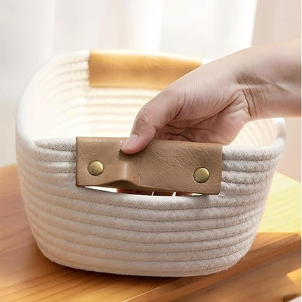 Panier de rangement tressé