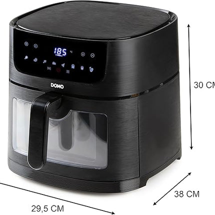 DOMO DO543FR -Friteuse à air  avec  visualisation  1800W ,8L