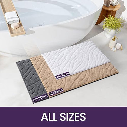 DEXI Tapis de bain absorbant 44 x 76 cm