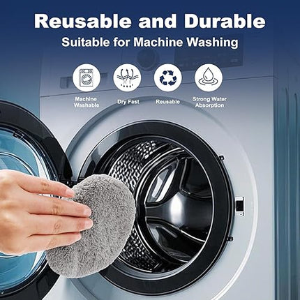 Pack of 12 microfiber replacement mops
