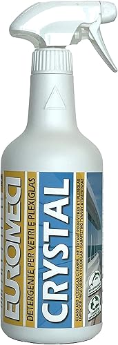 Euromeci Crystal Nettoyant pour vitres et plexiglas, 750 ml - E-menage