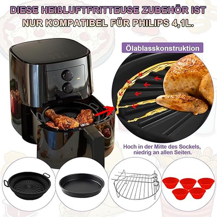 moleath - Accessoires pour friteuse à air chaud