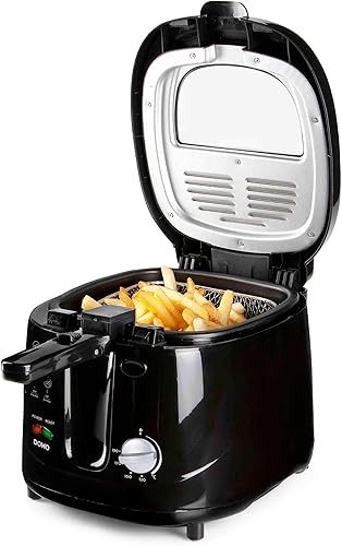 DOMO DO461FR - Friteuse  1800W  , 2,5L