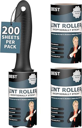 lot de 200 rouleaux anti-peluches et kit de recharge - E-menage