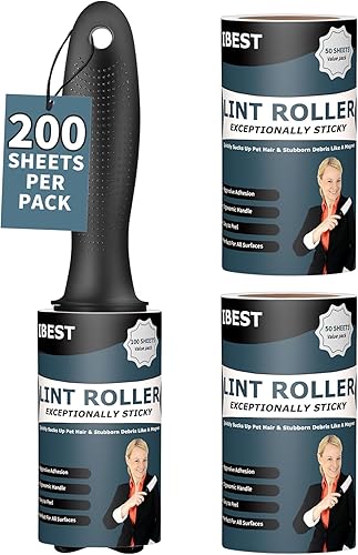 lot de 200 rouleaux anti-peluches et kit de recharge - E-menage