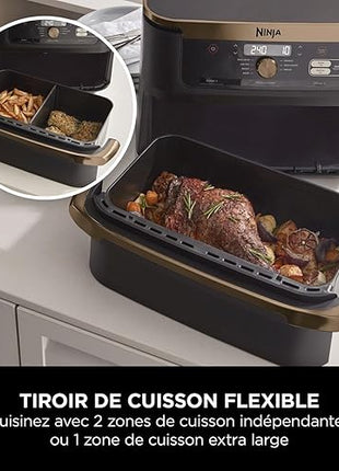 Ninja Foodi FlexDrawer - Friteuse à air - E-menage