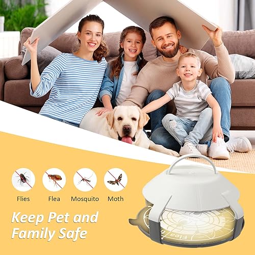 Lot de 2 pièges à puces pour la maison - E-menage