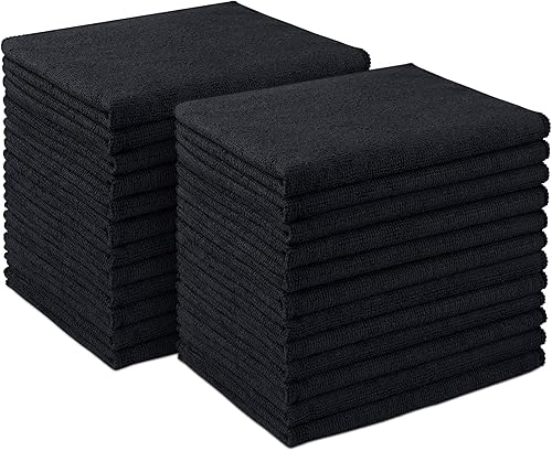 aidea-  lot de 24 pièces de chiffon de nettoyage en microfibre