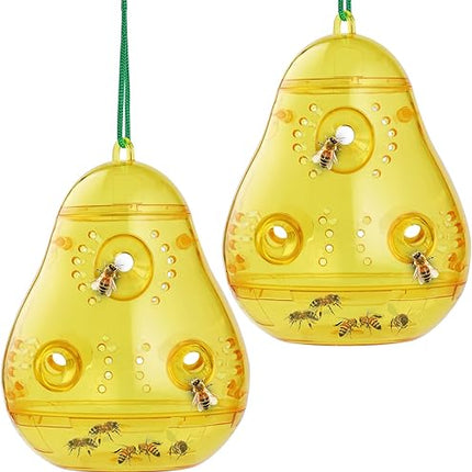 GeeRic  -  Lot de 2 pièges à guêpes