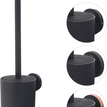 Tiger Toilet Brush Holder Toilet Brush Holder, Stainless Steel 