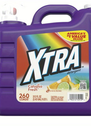 Lessive liquide Xtra Calypso Fraîcheur - 900 ml , 260 lavages - E-menage