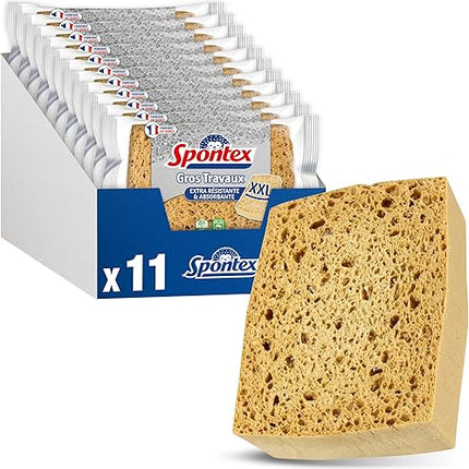 Spontex - Lot de 11 Eponge Gros Travaux