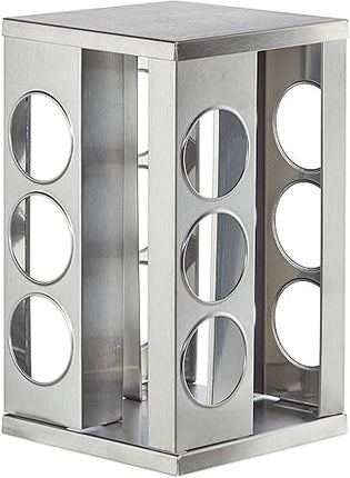 Relaxdays - tourniquet à épices avec un lot de 12 pots - E-menage