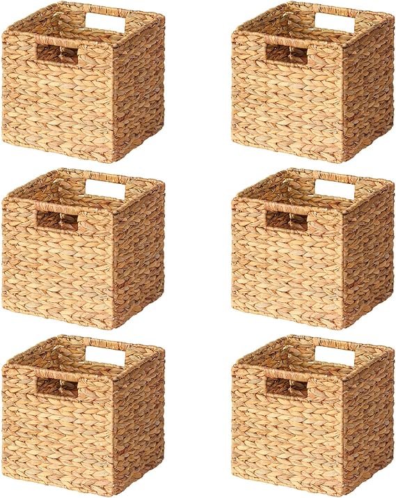 mDesign - Lot de 6 paniers de rangement - E-menage