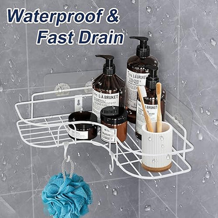 ADORAMOUR - pack de 2 Etagere Douche Sans Perçage