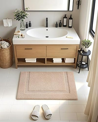 COLOR&GEOMETRY - Tapis de bain extra doux antidérapant