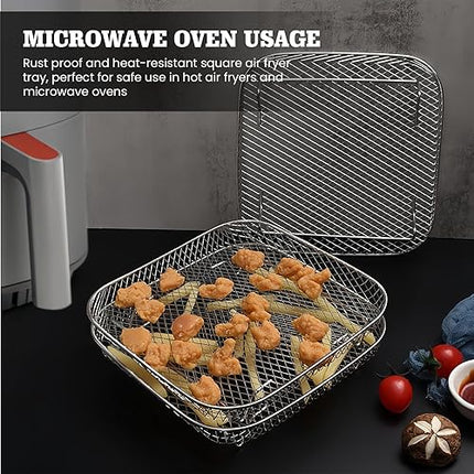 Lot de 3 racks pour friteuse à air