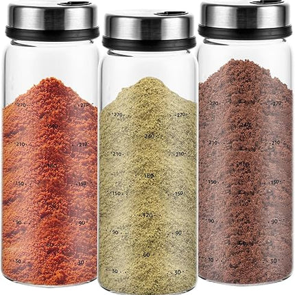 zofun - lot de 3 pots à épices - E-menage
