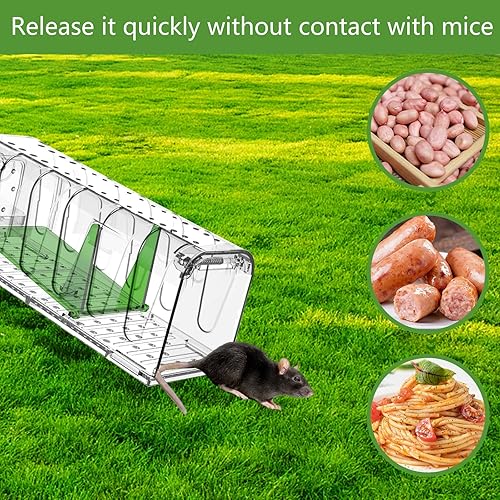 Lot de 2 pièges à souris vivant - E-menage