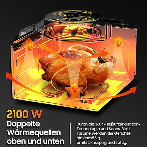 iceagle - Friteuse à air chaud XXL - E-menage