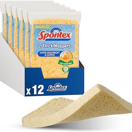 Spontex - Lot de 6 paquets de 2serpillères