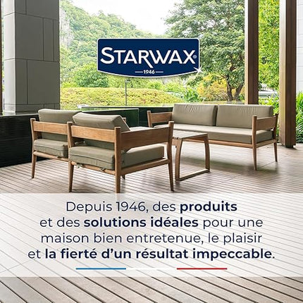 STARWAX - Dégrisant Concentré Pour Terrasse en Bois - 2L - E-menage