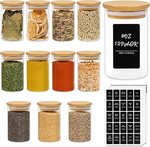 ComSaf® - lot de 12 pots à épices