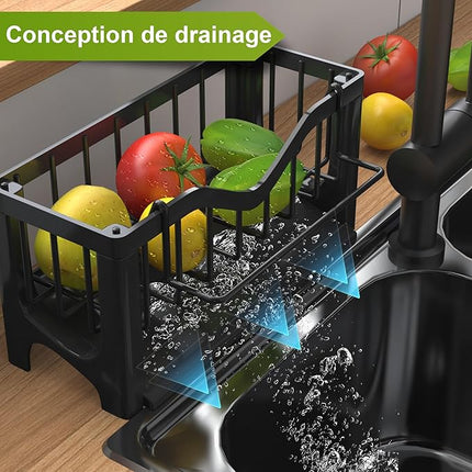 Organisateur pour éponges d'évier de cuisine