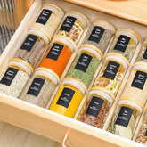 ComSaf® - lot de 12 pots à épices - E-menage