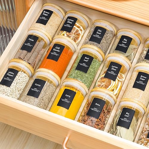 ComSaf® - lot de 12 pots à épices - E-menage