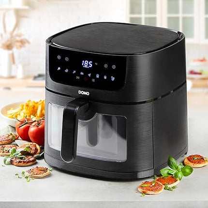 DOMO DO543FR -Friteuse à air  avec  visualisation  1800W ,8L
