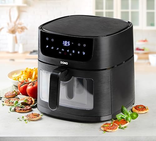 DOMO DO543FR -Friteuse à air  avec  visualisation  1800W ,8L