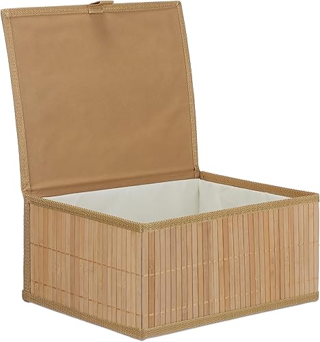 Lot de 3 Corbeille de Rangement -  Relaxdays