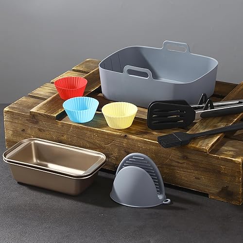 Accessoires pour Friteuse à Air , 9pièces - E-menage