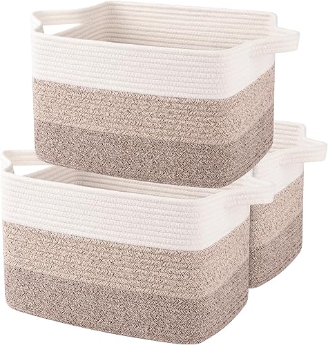 OIAHOMY - Lot de 3 paniers de rangement