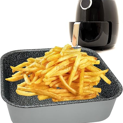 NAMAI - Plaque de cuisson pour friteuse à air  20 x 20 cm