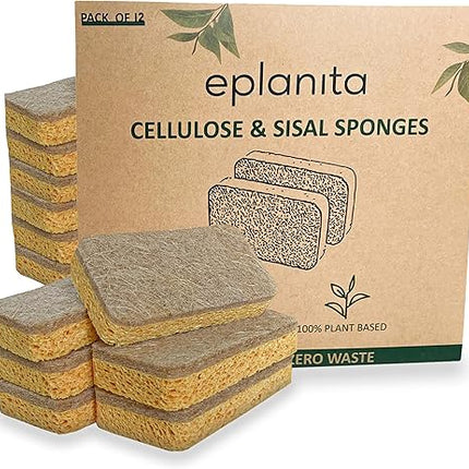 eplanita - Lot de 3 éponges à récurer