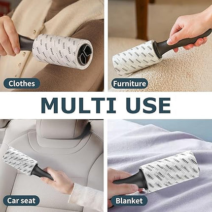 lot de 200 rouleaux anti-peluches et kit de recharge - E-menage