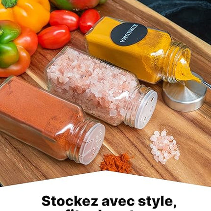 Deco haus® - etagere à epices avec pot à épices