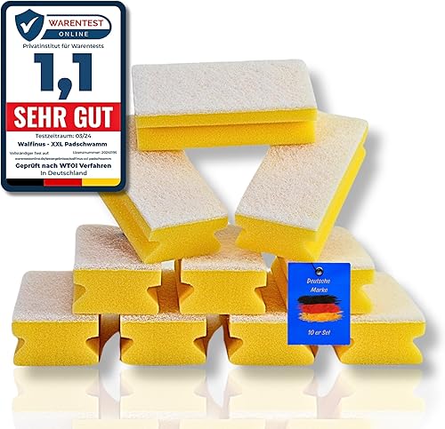 XXL Sponge & Perfect - Lot de 8 éponges professionnelles