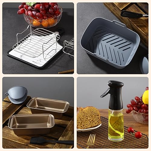 Accessoires pour Friteuse à Air , 9pièces - E-menage