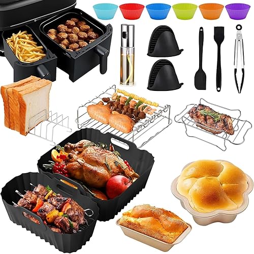 Kit de 19 pièces d'accessoires de friteuse à air