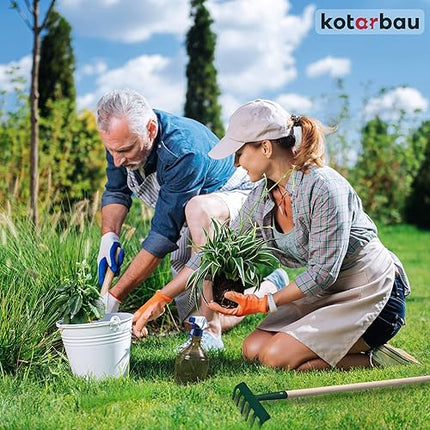 KOTARBAU® - Râteau de jardin avec 6 dents en acier - E-menage