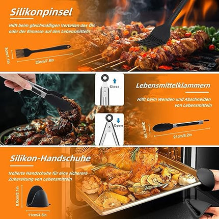 Ninja - Lot de 22 accessoires pour friteuse à air chaud