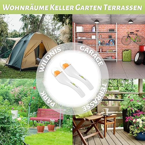 BASVII - Lot de 2 attrape-insectes vivants - E-menage