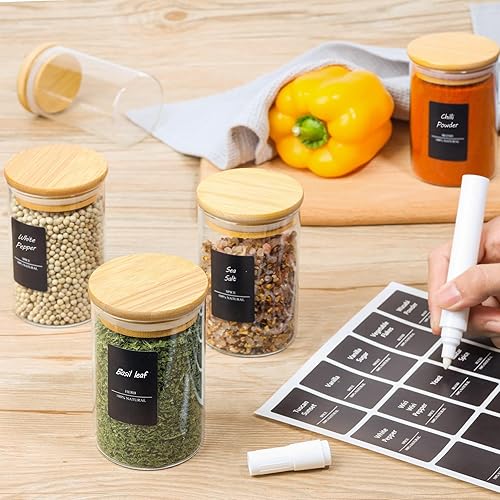 ComSaf® - lot de 12 pots à épices - E-menage