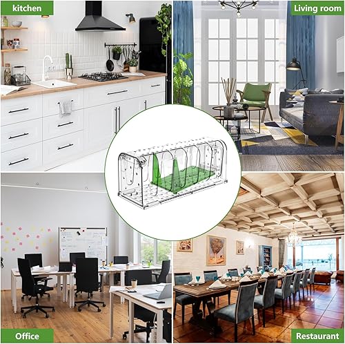 Lot de 2 pièges à souris vivant - E-menage