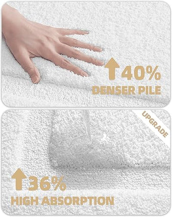 COLOR&GEOMETRY - Tapis de bain extra doux antidérapant