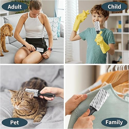 lot de 200 rouleaux anti-peluches et kit de recharge - E-menage
